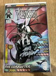 VENOM 2 MIKE MAYHEW Silver SIGNED COA POKEMON TRADING CARD GAME TRADE VARIANT-A - Picture 1 of 4
