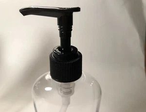 NEU 16 Unzen PET Kunststoff 24/410 Klar Cosmo Runde Flaschen - Wählen Sie Kappen & Menge - Bild 1 von 4