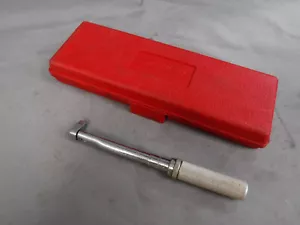 Snap-On 3/8" Drive Torque Wrench 30-200 in-lb QJ-217A with PB-15 Case - Picture 1 of 7
