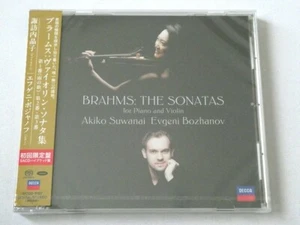 Akiko Suwanai & Evgeni Bozhanov Brahms The Sonatas SACD Hybrid JAPAN - Bild 1 von 2