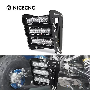 Waterproof Front Bumper With LED Lights For Yamaha Raptor 700 YFM700 2013-2024 - Picture 1 of 10