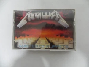 Metallica - Master Of Puppets KOREA 1st Press Cassette Tape / 7 Tracks - Picture 1 of 5