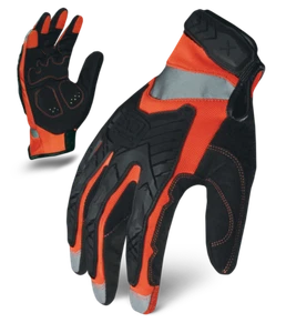 IronClad EXO2-HZIO HI-VIZ Impact and Protection Orange Glove - Select Size - Picture 1 of 2