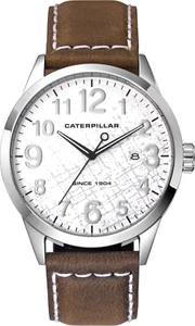 CAT 'Extend' Men Watch, 44mm case (EX.141.35.212) (Brown Leather) - Picture 1 of 4