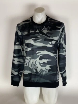 Sudadera Versace Jeans para hombre Tiger camuflada talla M Foto 1 de 4