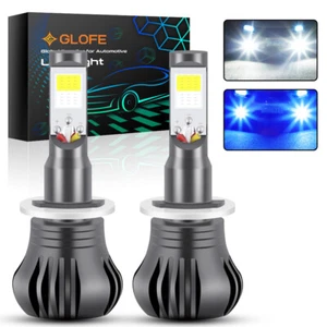Strobe Flash Fog Light For Volvo VNL VN 2003-2015 LED Bulb 881 896 White & Blue - Picture 1 of 9