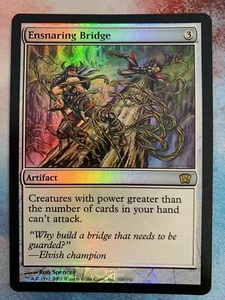 MTG - Ensnaring Bridge - Eighth Edition (8ED) Foil - Lightly Played - Picture 1 of 8