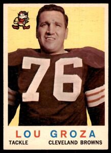 1959 Topps Lou Groza Cleveland Browns #60