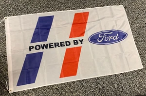 Powered By Ford Banner Flag - Picture 1 of 1