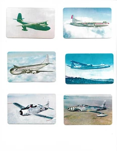 Vintage Hood Ice Cream Advertising Airplane Aviation Trading Cards Lot Military - Picture 1 of 2