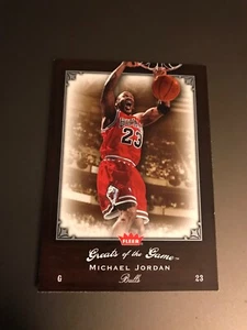 MICHAEL JORDAN 03/04 FLEER GRANDES DEL JUEGO #61 - Imagen 1 de 1
