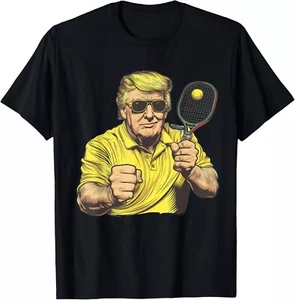 Funny Pickleball Lovers Graphics Pickle Ball Men Women T-Shirt - Picture 1 of 4