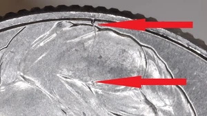 2023 P Jovita Idar Quarter Error DIE BREAKS DIE CRACKS (#317) - Bild 1 von 5