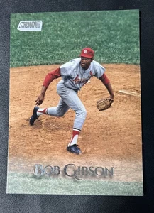 Bob Gibson 2019 Stadium Club Over-Sized Box Topper #OBV-BG! St Louis Cardinals! - Bild 1 von 2
