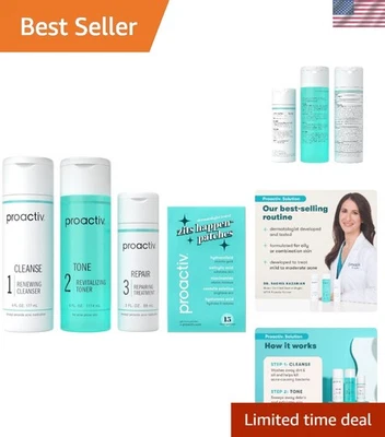 Kit de tratamento de acne em 3 etapas - Imagem 1 de 4