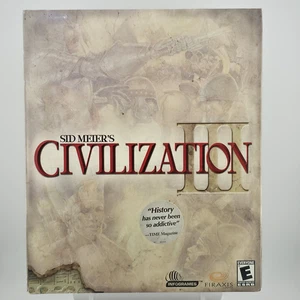 Civilization III, 2001, Big Box, New & Sealed - Picture 1 of 9