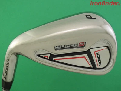 Adams Idea SUPER S Single PW Pitching Wedge Graphite Senior Shaft Mens LEFT HAND - Image 1 of 4