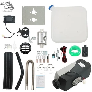 For Trucks MotorHomes 5KW Air Diesel Heater 12V Diesel Parking Heater & 10L Tank - Picture 1 of 20