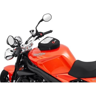 QBag Magnet Tankrucksack ST02 3L Stauraum mit Kartenfach, schwarz - Bild 1 von 2