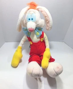 Vintage 1988 Roger Rabbit Plush 18" Playskool Disney Who Framed Roger Rabbit - Picture 1 of 10