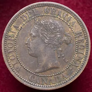 Canada 1 Cent 1881 H (J0107) - Picture 1 of 2
