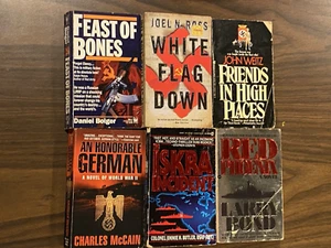 WWII & Cold War Thriller 6-Book Lot – Espionage, Soviet Conflict, Naval Warfare - Imagen 1 de 7