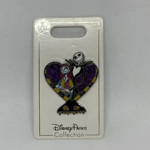 Disney Parks Nightmare Before Christmas Jack and Sally Pin Disneyland - Picture 1 of 5