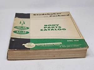 Studebaker & Packard Body Parts Catalog 53 - 58 Studebaker 57 - 58 Packard - Picture 1 of 3
