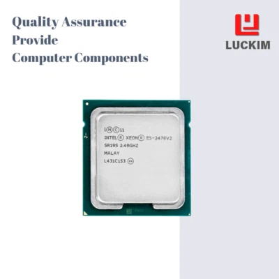 CPU Intel Xeon E5-2470V2 - Zócalo LGA 1356 10 núcleos 20 hilos 2,4 GHz 25 MB L3 aprox. Foto 1 de 4
