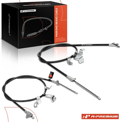 A-Premium 2pcs Parking Brake Cable Rear Side for Toyota Echo 2000-2005 L4 1.5L - Image 1 of 4