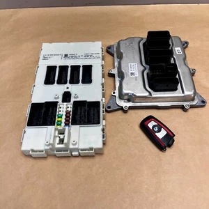 2012-2015 BMW 328i F30 N20 KEY REMOTE DME ECU CAS FEM FRM MODULE SET OEM - Foto 1 di 13