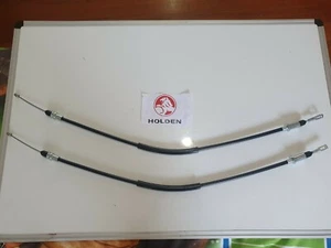 HOLDEN HQ GTS HX HJ WB UTE/VAN/1 TONNER TO COMMODORE DISC REAR HANDBRAKE CABLES - Picture 1 of 3