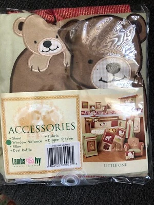Cenefa ventana guardería Lambs & Ivy “Little One” osos elefantes y leones nueva en paquete Foto 1 de 4