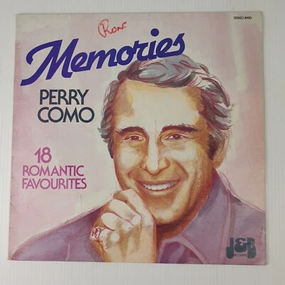 Perry Como - Memories (18 Romantic Favourites) 33 RPM Vinyl LP Record, 1968 - Image 1 of 4