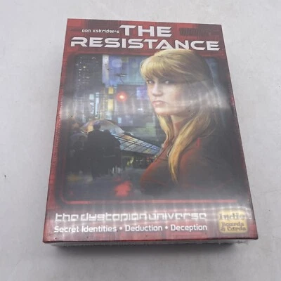 The Resistance The Dystopian Universe Strategy Card Game by Indie New Sealed - Image 1 of 2