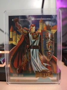 1995 Marvel Metal Iron Man Alternate M NM - Picture 1 of 2