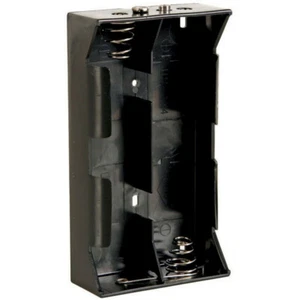 (1 pc) 4 x D Cell Battery Casing Housing Enclosure Holder with Snap-On Terminals - Picture 1 of 2