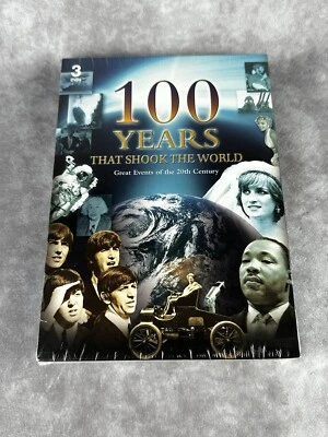 100 Years That Shook The World DVD. Great Events Of The 20th Century CIB Sealed Foto 1 de 2