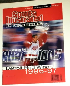 Sports Illustrated Conmemorativo Ed Stanley Cup Champions Det. Red Wings 1996-97 - Imagen 1 de 7