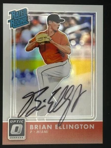 2016 Panini Donruss Optic Rated Rookies Autographs Brian Ellington #170 (AU RC) - Picture 1 of 2