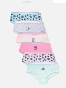 Lilo Stitch Pantalones Cortos Algodón Bragas Pantalones Ropa Interior 13-15 Años Paquete de 6 - Imagen 1 de 2