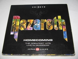 NAZARETH HOMECOMING (2002) Greatest Hits Live 2013 Two Disc CD + DVD Set - Picture 1 of 3