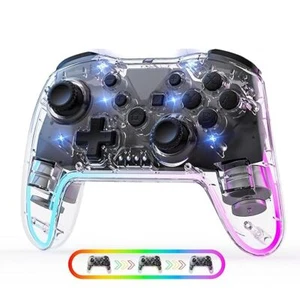 Comdigio Cross Platform RGB Lighting Wireless Controller Ergonomic Gamepad - Afbeelding 1 van 5