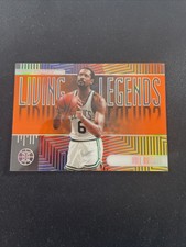2019-20 Illusions Living Legends Orange Bill Russell #8 Celtics
