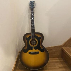 Guitarra Acústica Gemson Años 70 Semi-Jumbo Usada Envío Desde Japón - Imagen 1 de 6