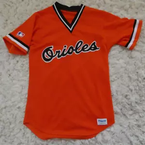 1980's - BALTIMORE ORIOLES -Original Authentic Game JERSEY - w/ MLB Patch - Picture 1 of 5