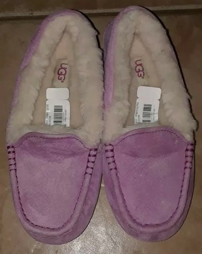 Ugg Australia Ciabatta Donna Bodacious Rosa Lilla Ansley Scamosciato Tg 6
