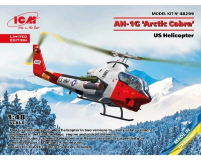 ICM Bell AH-1G 'Arctic Cobra' 1:48 48299 modellismo - Immagine 1 di 4