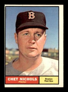 1961 Topps #301 Chet Nichols   VG/VGEX X2132077