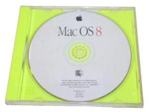 Vintage 1997 Mac OS 8 Apple Computer 691-1600-A System CD Rom Disc Clean Disc - Picture 1 of 4